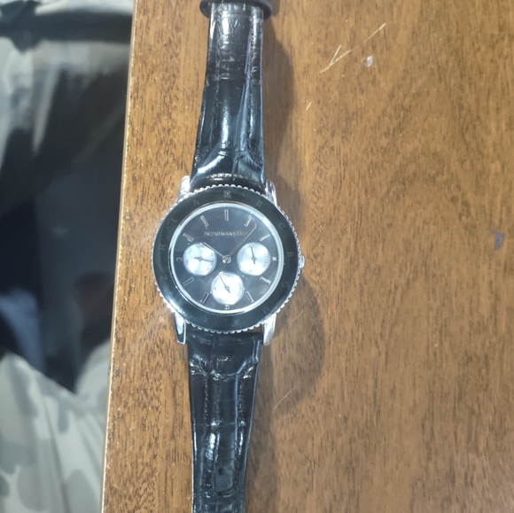 BCBG Max Azria Ladies Mother of Pearl Chronograph Watch - Picture 6 of 6